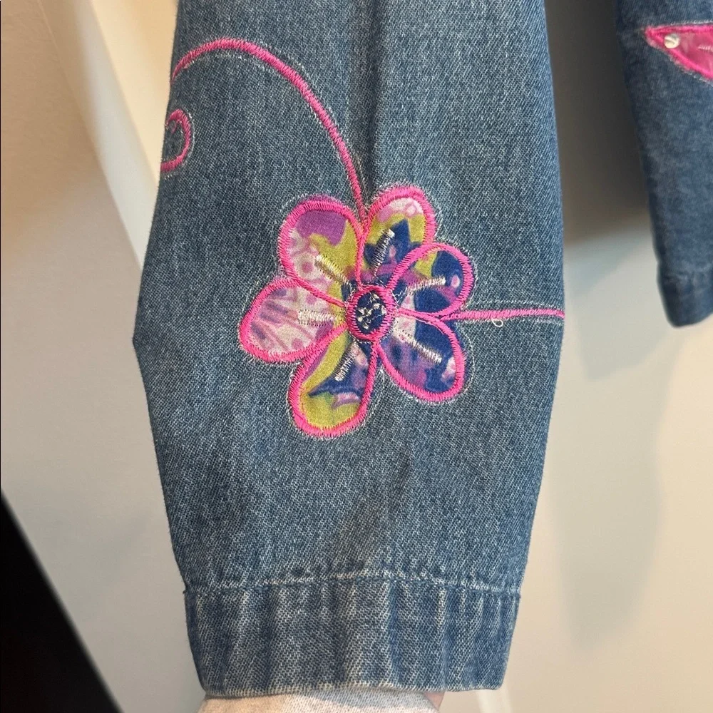 Tantrums Vintage Embroidered Denim Jacket - Picture 5 of 6